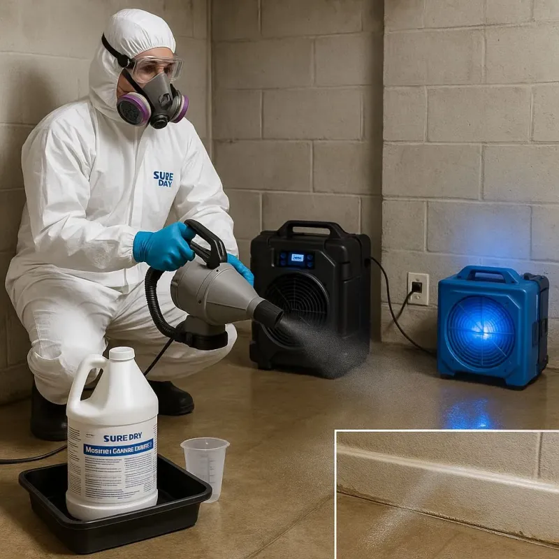 Sanitization and Odor Removal process in Granite, UT